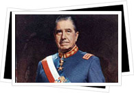 portrait of Augusto-Pinochet