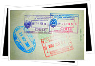 stamped passport