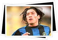 zamorano playing for inter milan